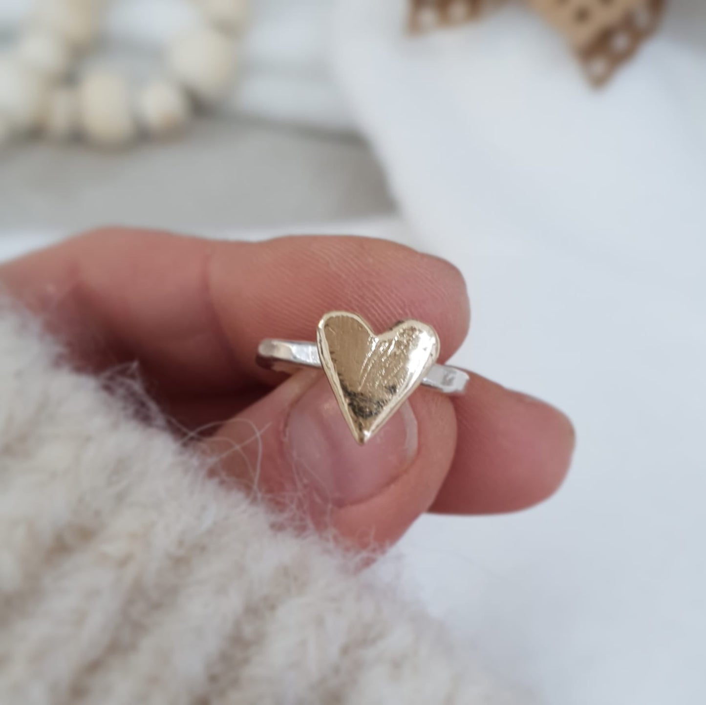 Heart Of Gold Ring