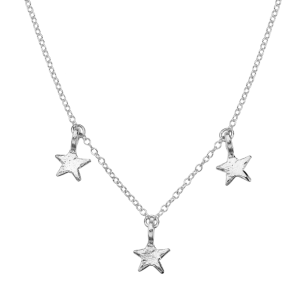 Three Star Necklace