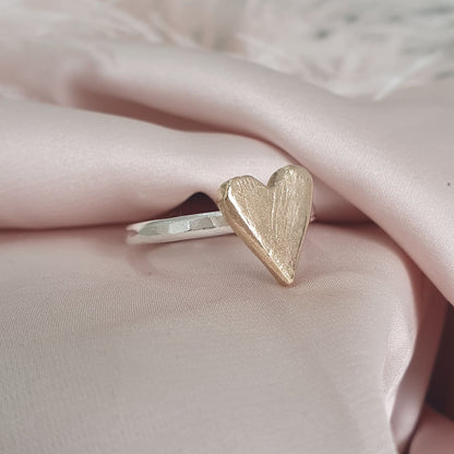 Heart Of Gold Ring