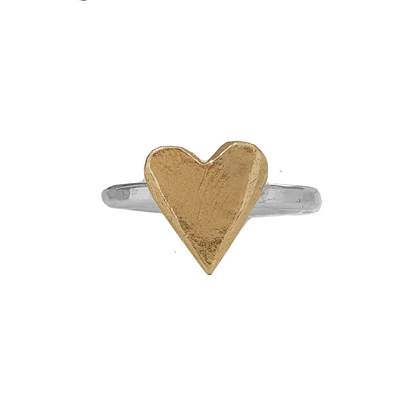 Heart Of Gold Ring