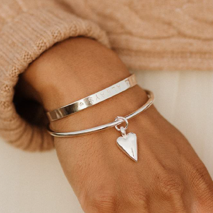 Maxi Amore Heart Bangle