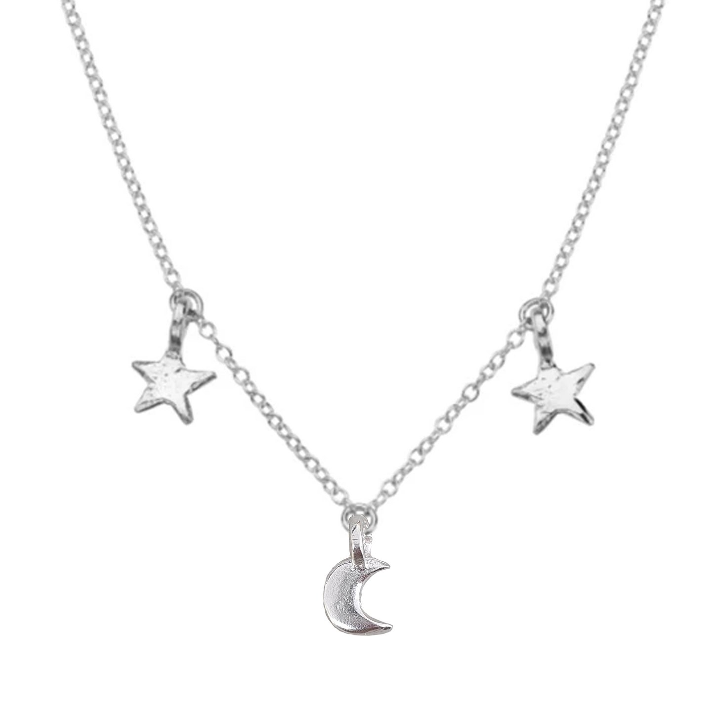 Moon And The Stars Necklace