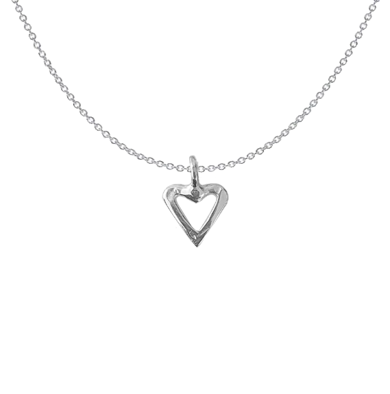 Open Heart Necklace