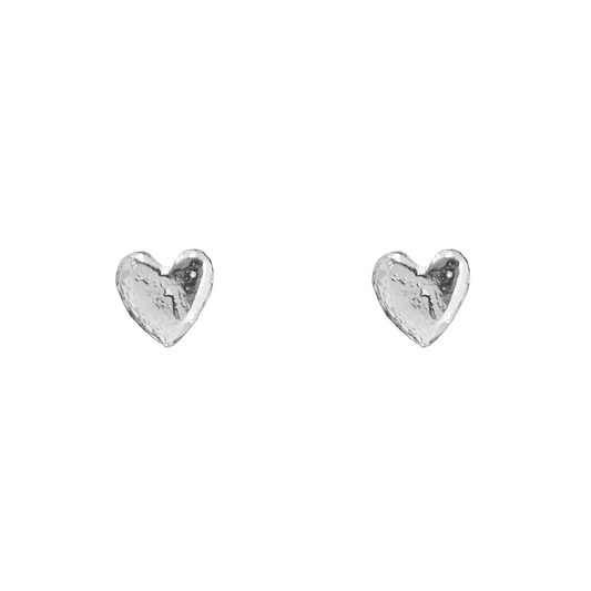 Teeny Heart Studs