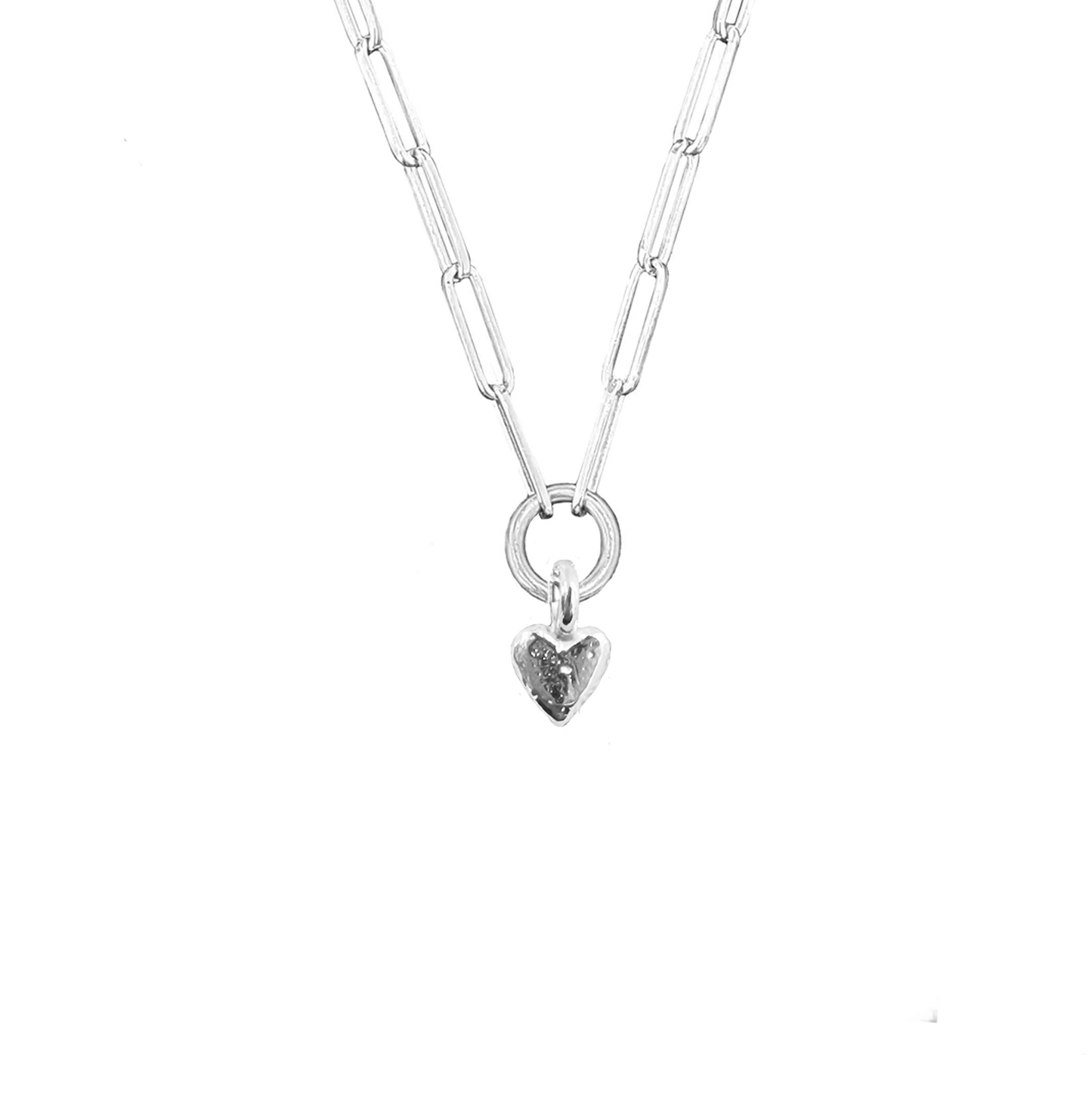 Teeny Heart Trace Chain